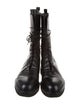 Khaite Leather Combat Boots