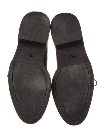 Khaite Leather Combat Boots