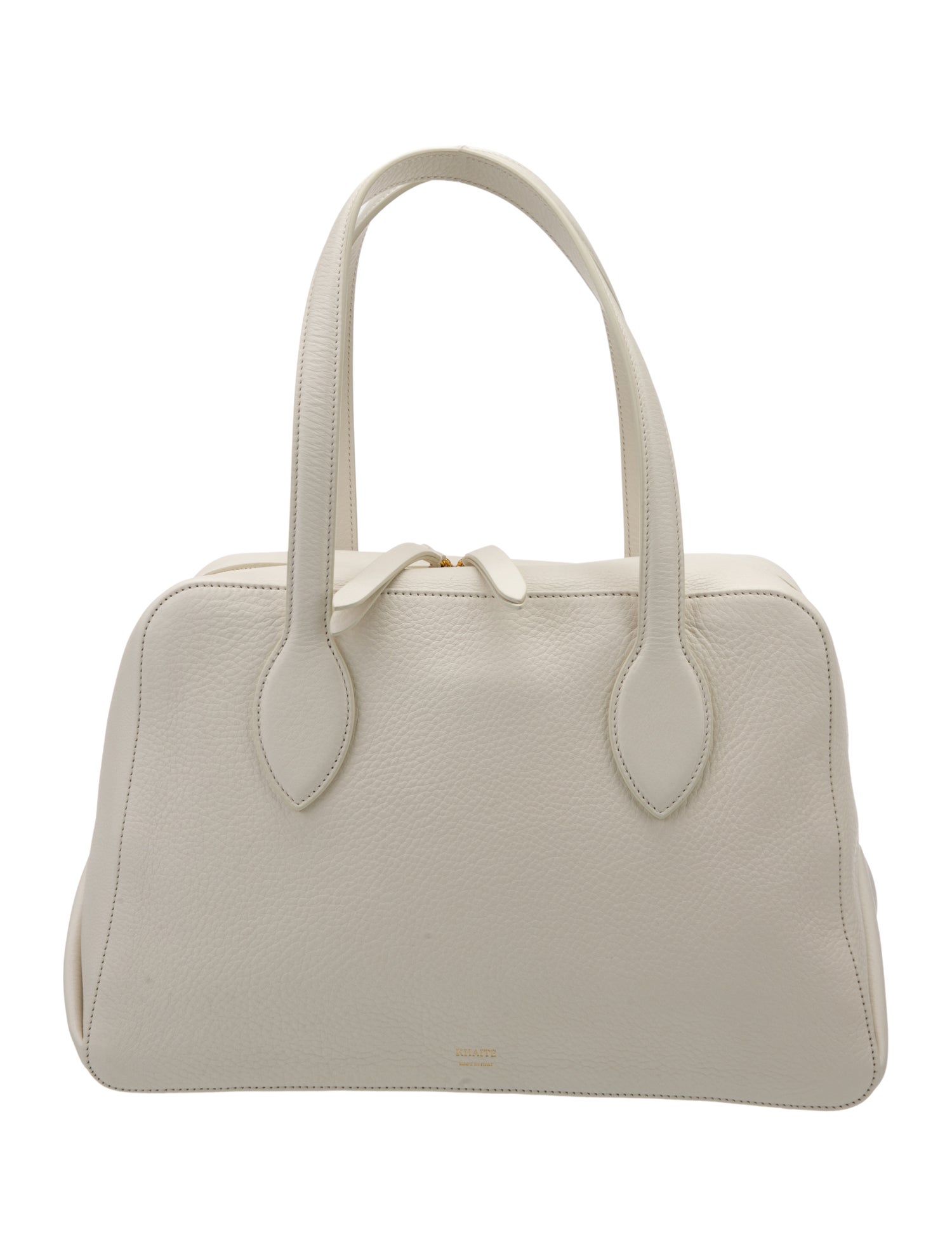 Khaite Leather Top Handle Bag