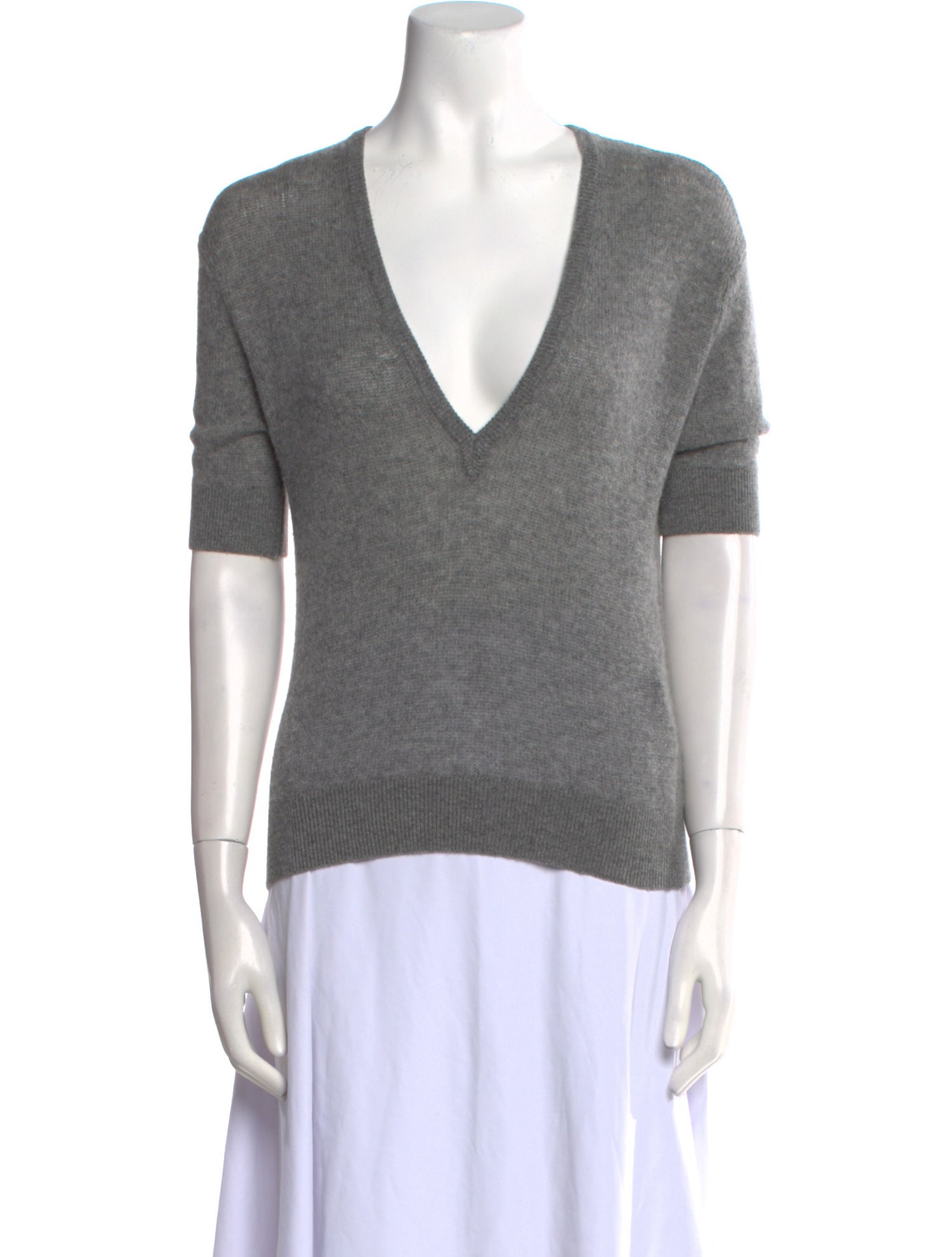 Khaite Cashmere V-Neck Sweater