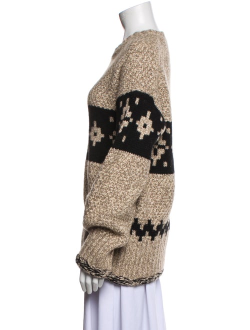 Khaite Cashmere Printed Sweater