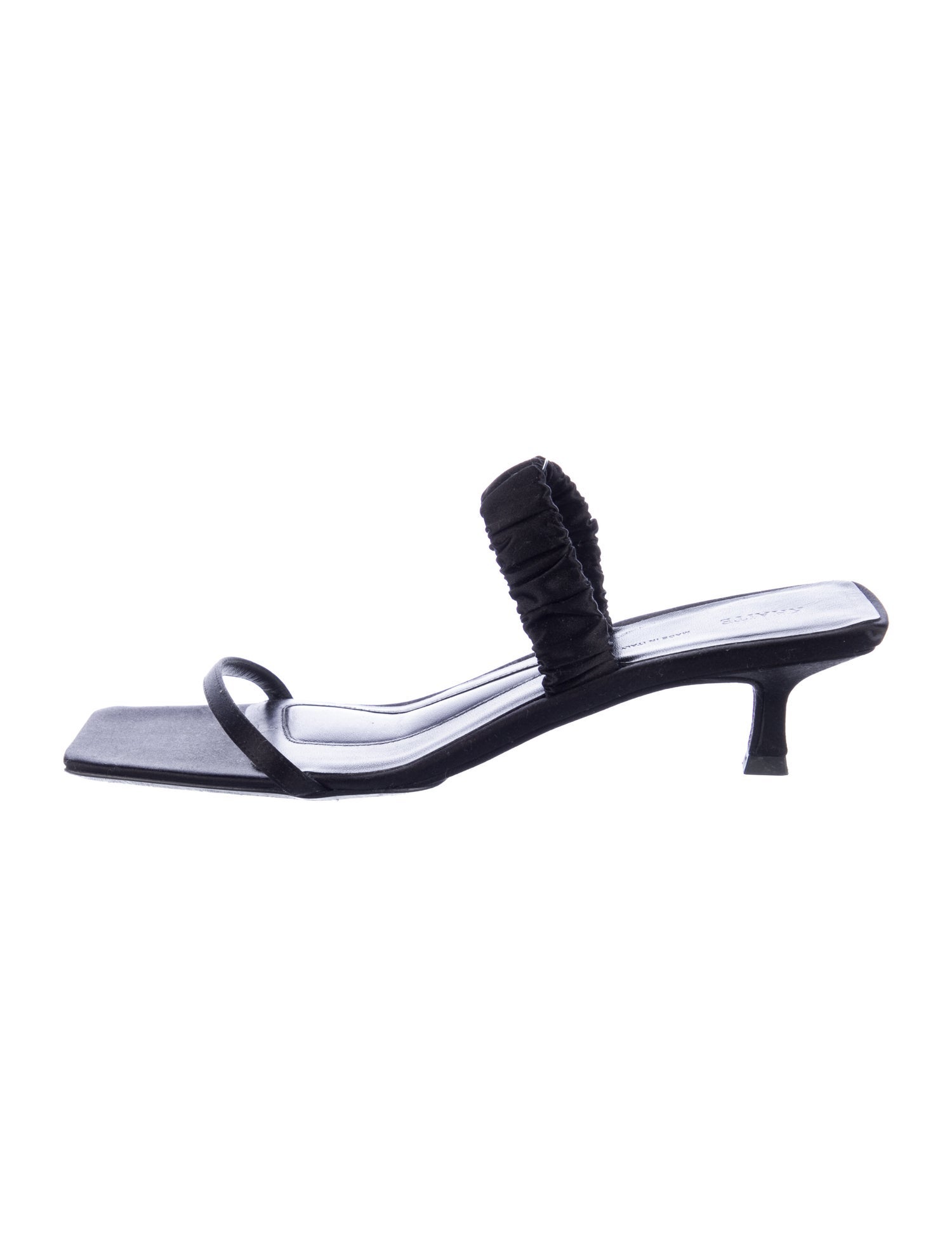 Khaite Satin Slides