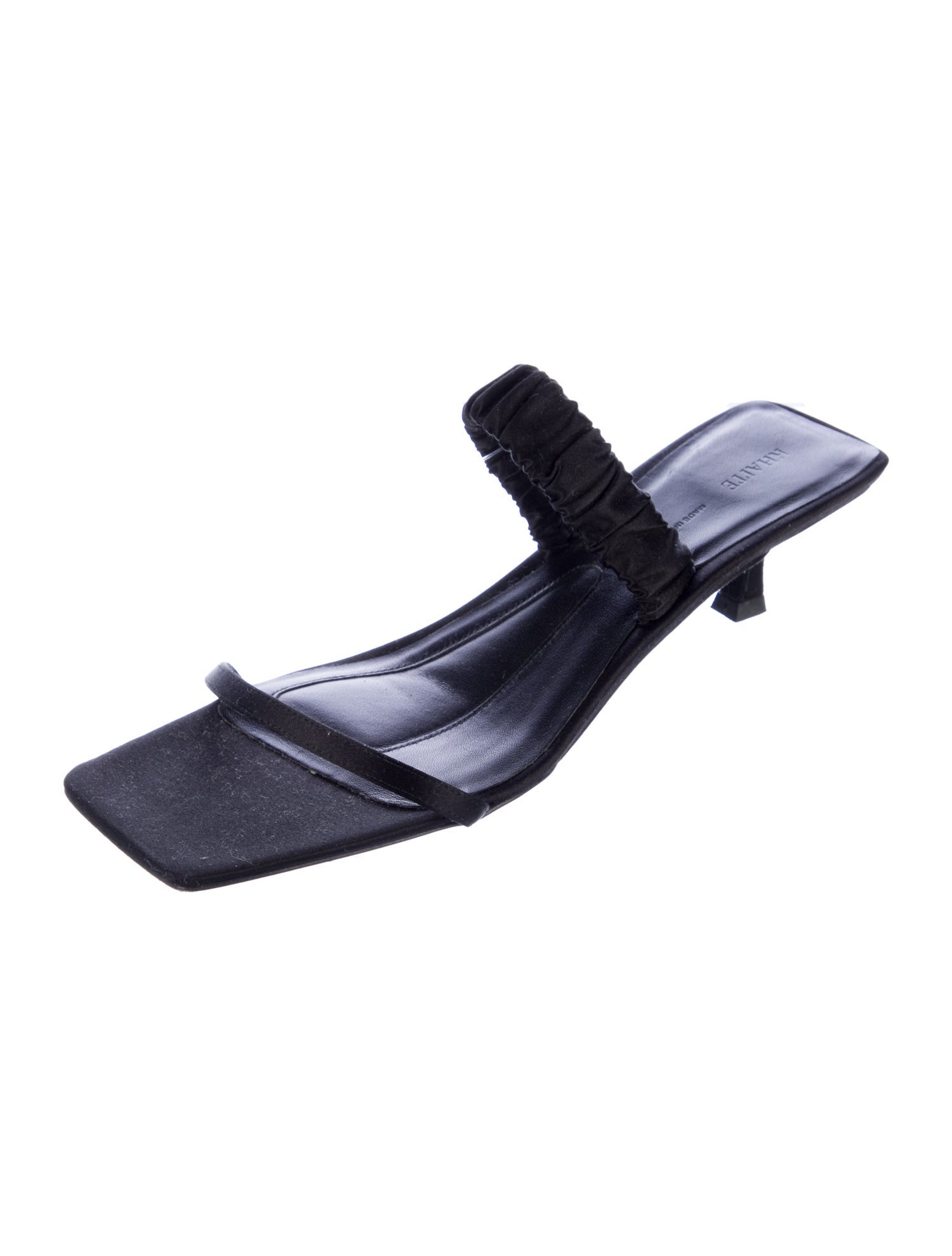 Khaite Satin Slides