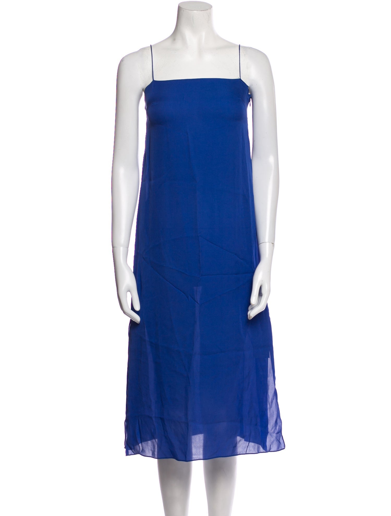 Khaite Silk Midi Length Dress