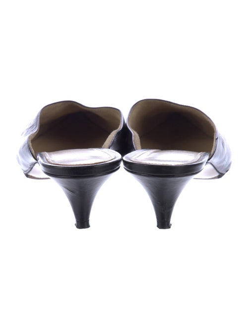 Khaite Leather Mules