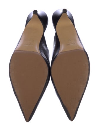 Khaite Leather Mules