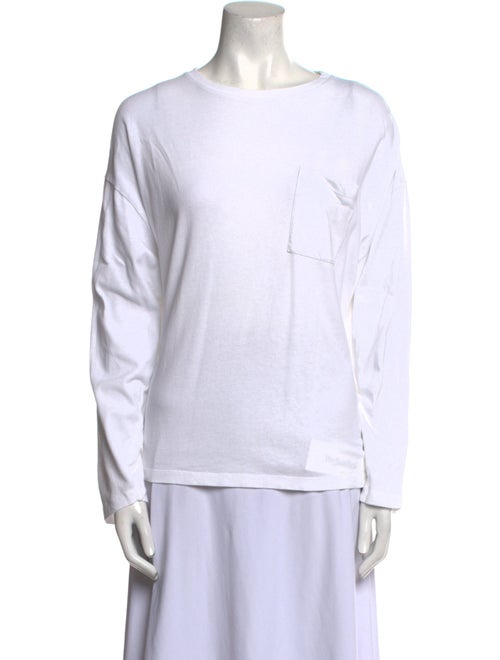 Khaite Scoop Neck Long Sleeve Sweatshirt