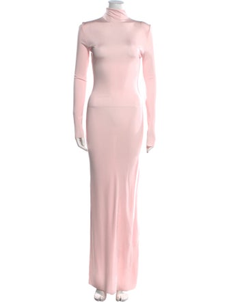 Khaite Cowl Neck Long Dress