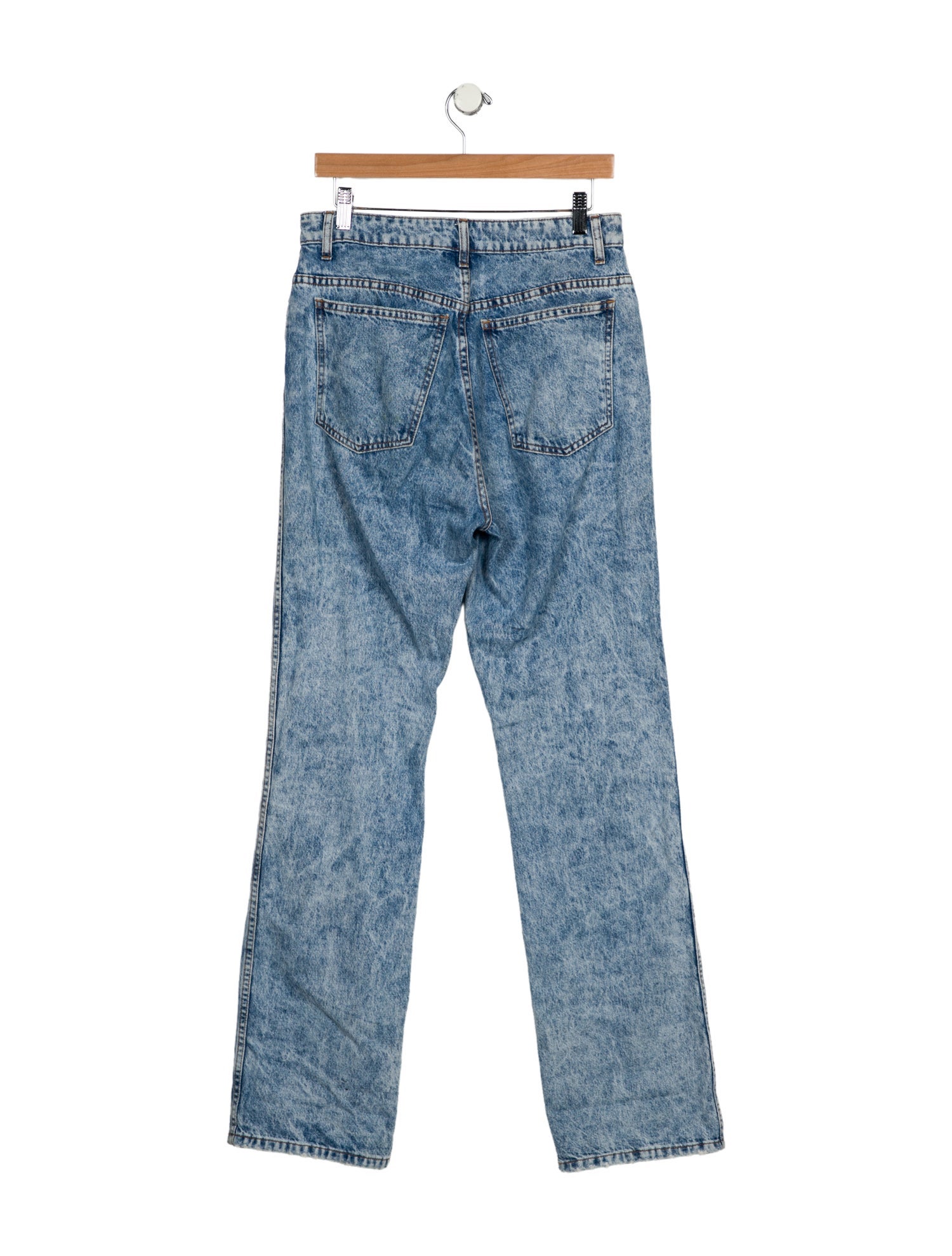 Khaite High-Rise Wide Leg Jeans