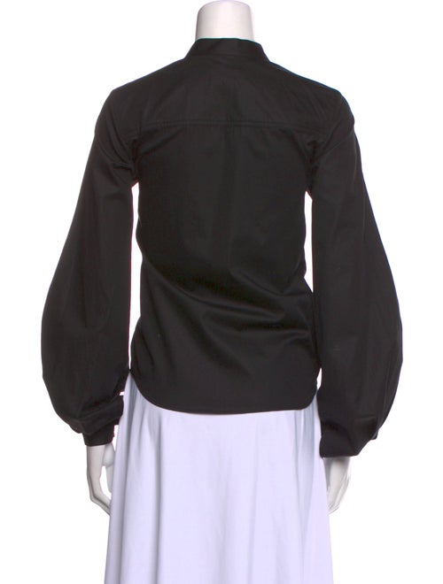 Khaite Long Sleeve Button-Up Top