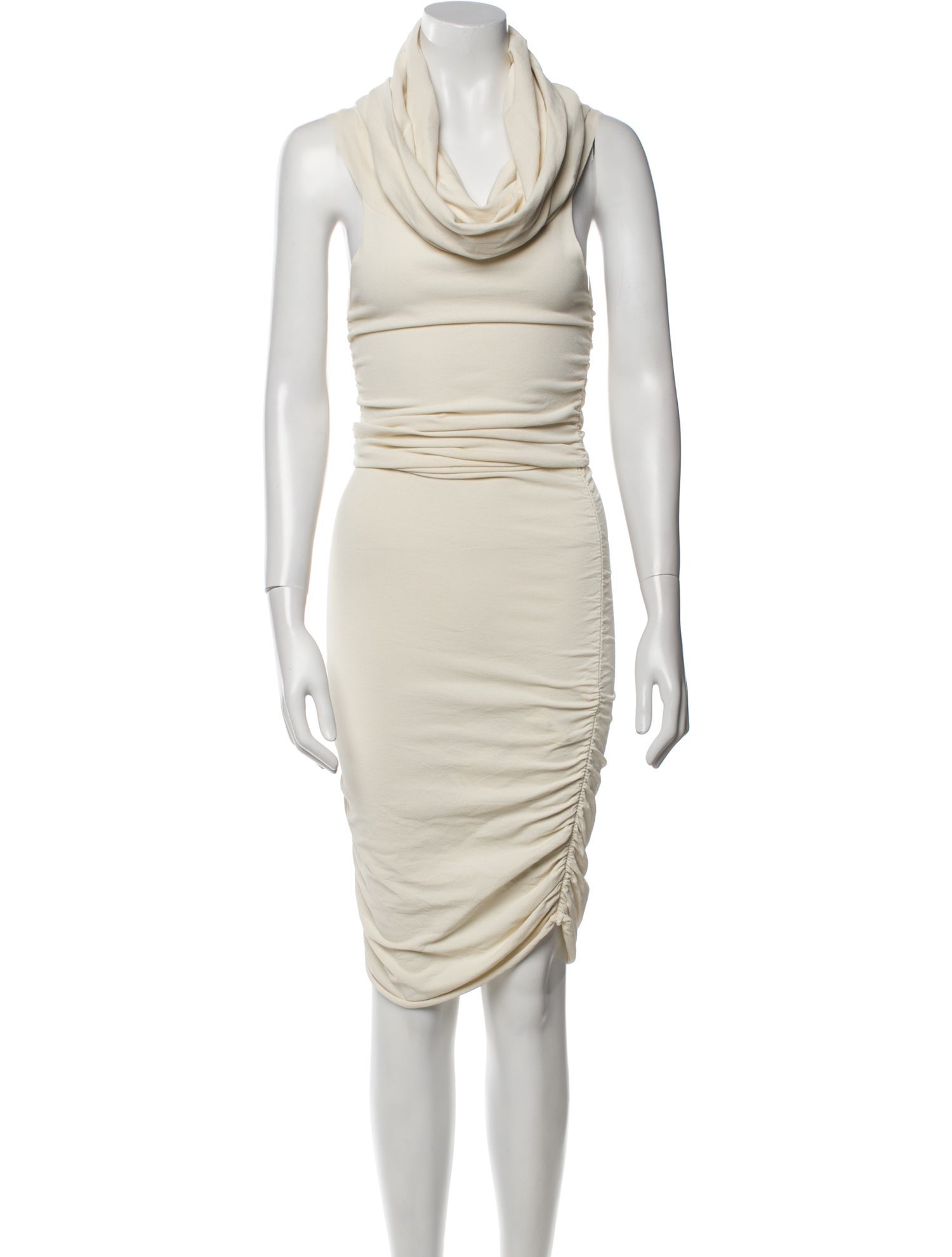 Khaite Cowl Neck Midi Length Dress w/ Tags
