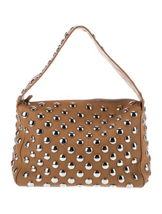 Khaite Leather Top Handle Bag