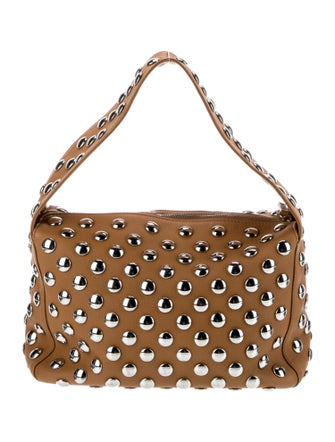 Khaite Leather Top Handle Bag