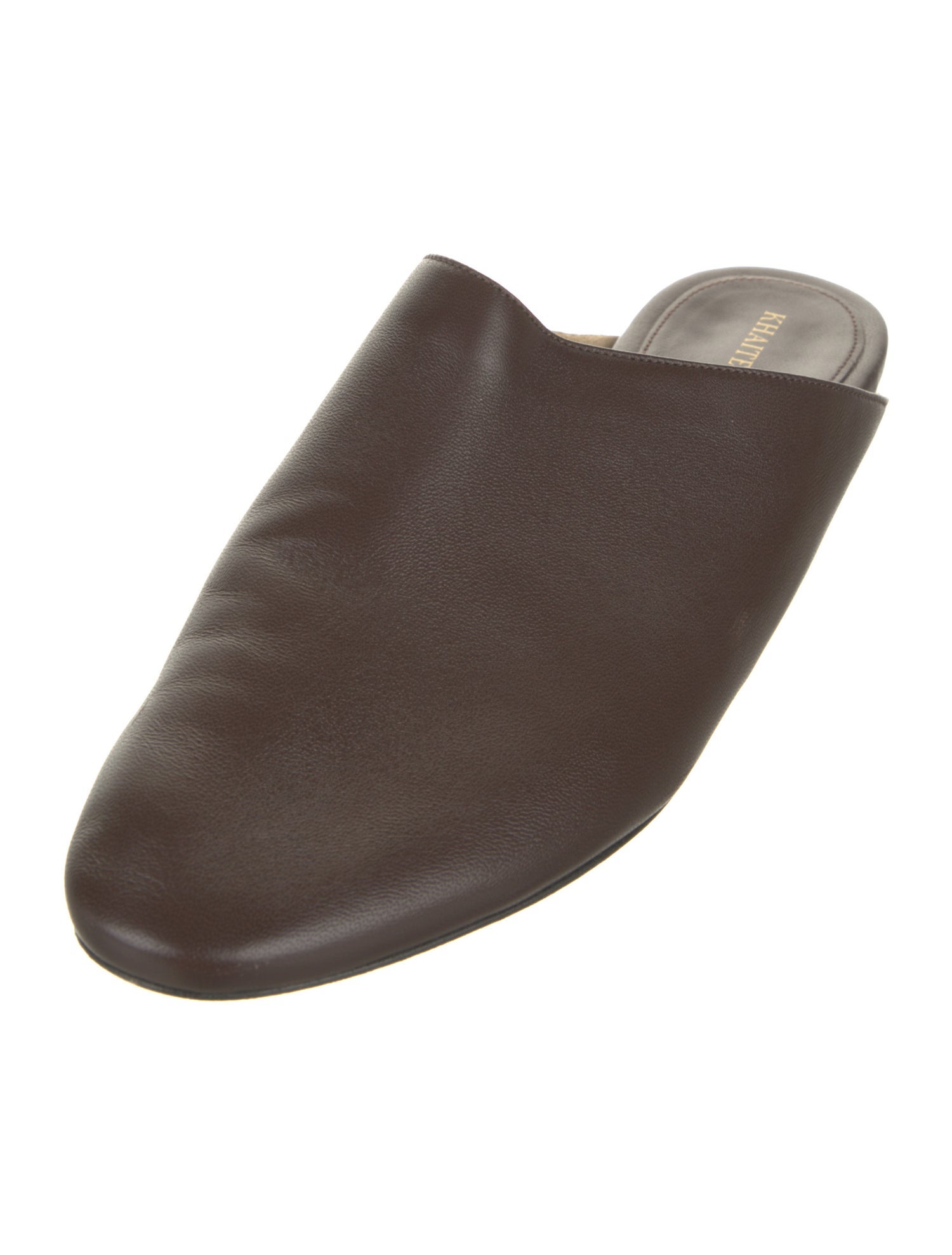 Khaite Leather Mules