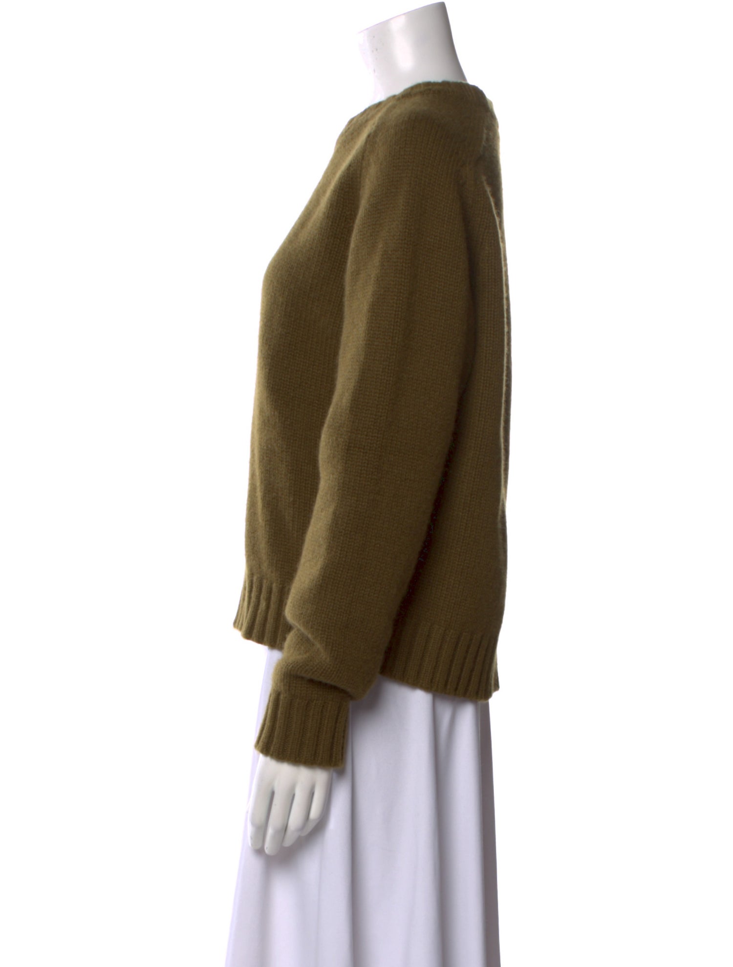 Khaite Cashmere Crew Neck Sweater