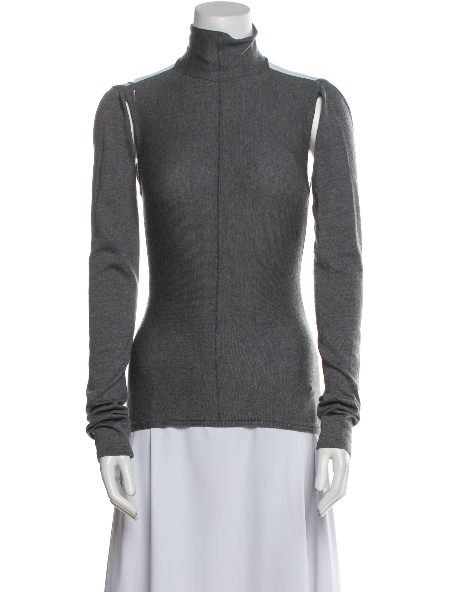 Khaite Virgin Wool Mini Dress