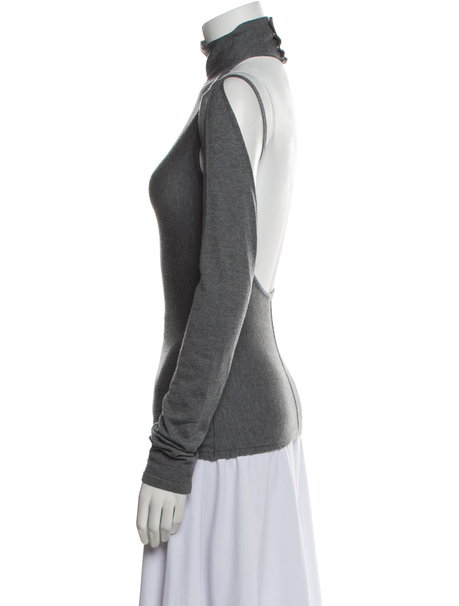 Khaite Virgin Wool Mini Dress