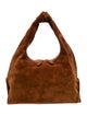 Khaite Suede Shoulder Bag