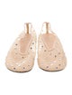Khaite Mesh Crystal Embellishments Ballet Flats