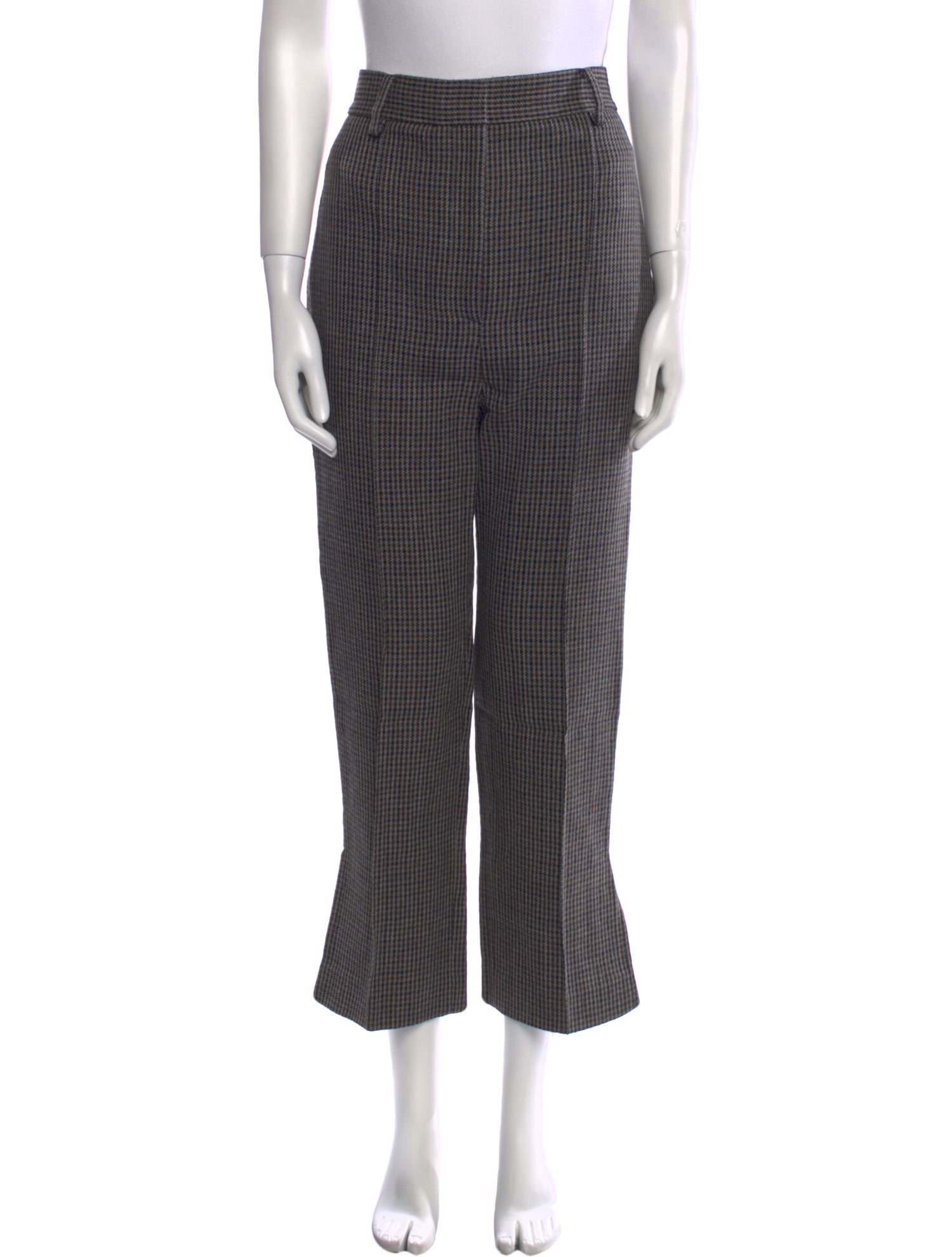 Khaite Wool Wide Leg Pants