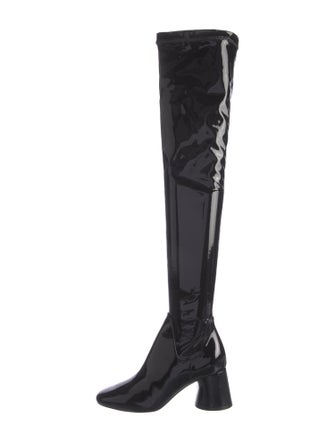 Khaite Patent Leather Boots