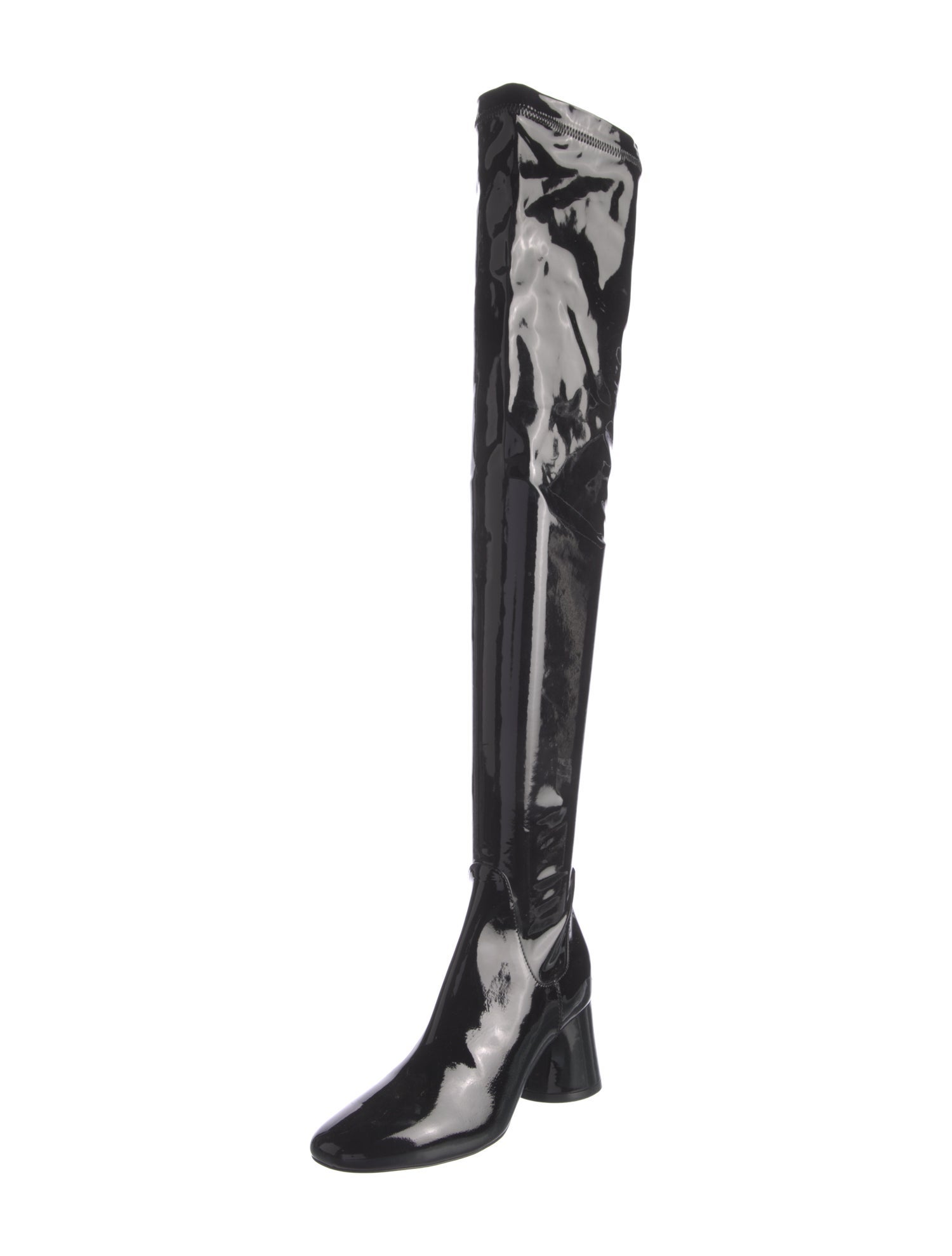 Khaite Patent Leather Boots