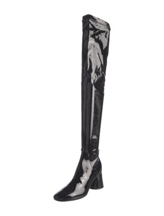 Khaite Patent Leather Boots