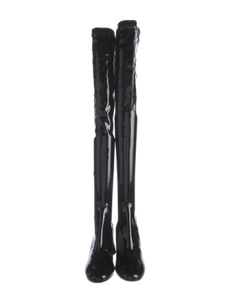 Khaite Patent Leather Boots
