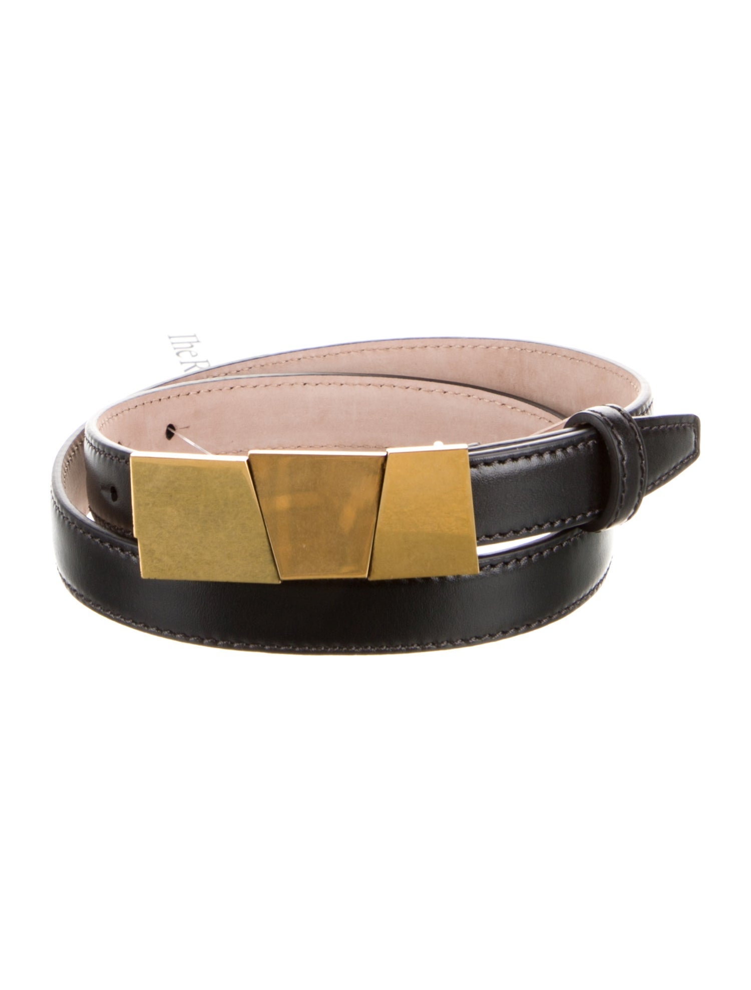 Khaite Skinny Leather Belt
