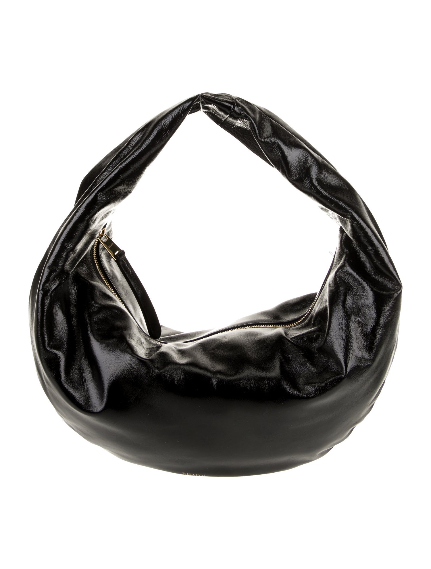 Khaite Patent Leather Top Handle Bag w/ Tags