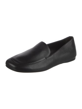 Khaite Monroe Leather Loafers