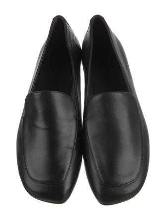 Khaite Monroe Leather Loafers