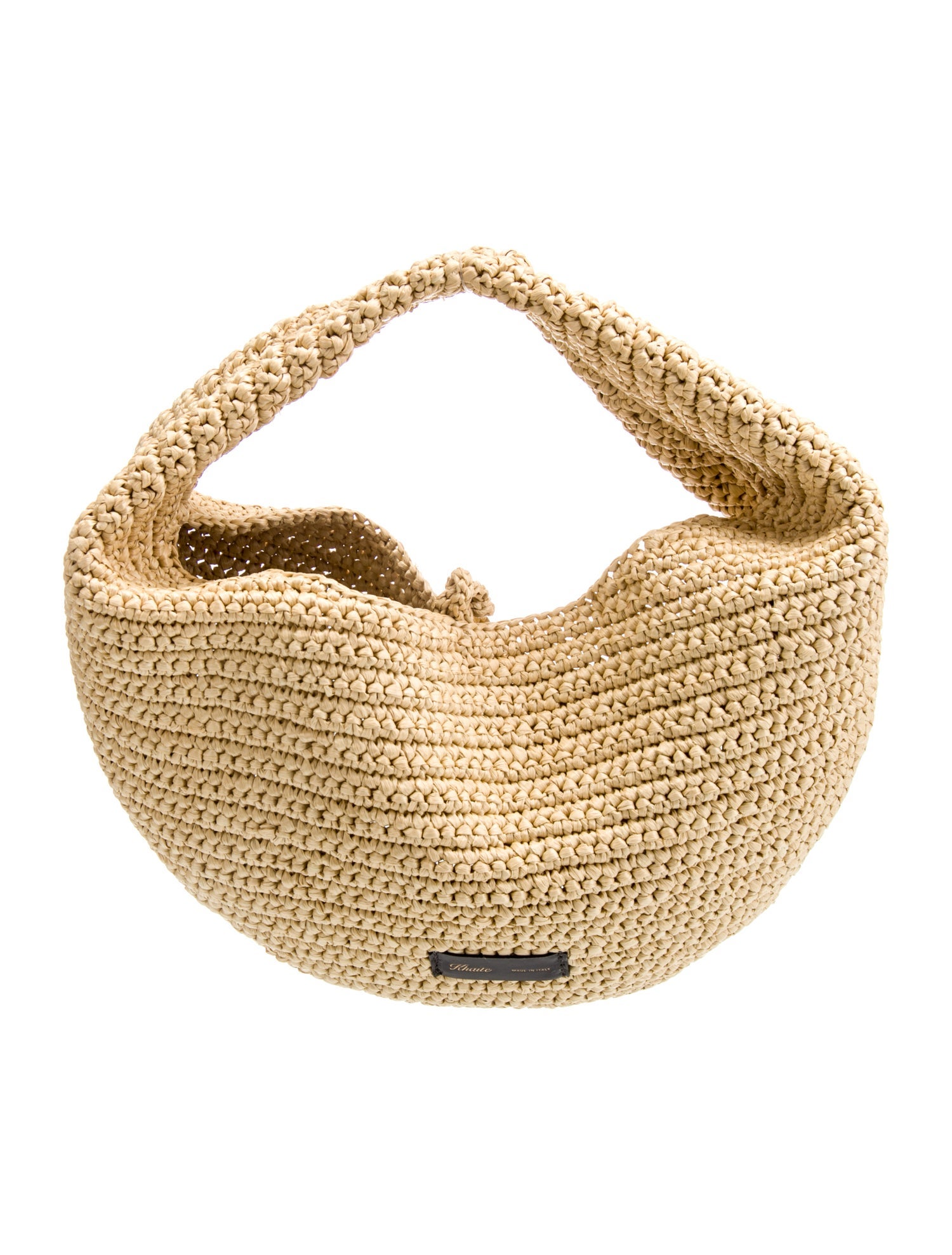 Khaite Raffia Shoulder Bag