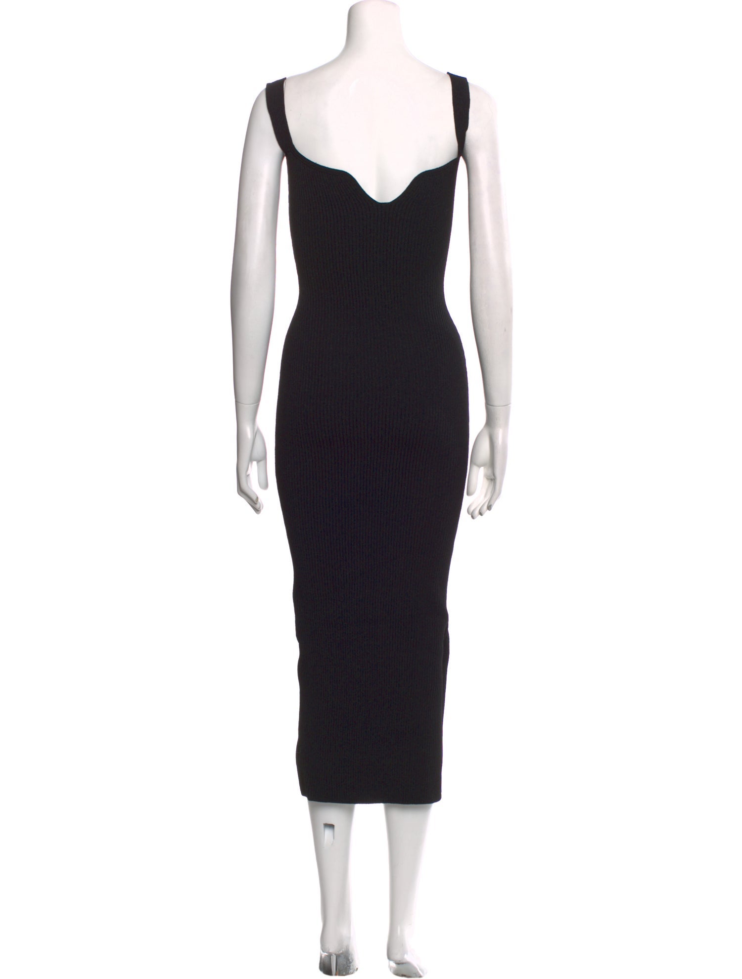 Khaite Scoop Neck Long Dress