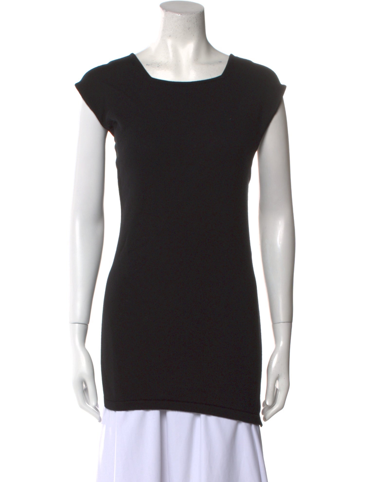 Khaite Merino Wool Square Neckline Sweater w/ Tags