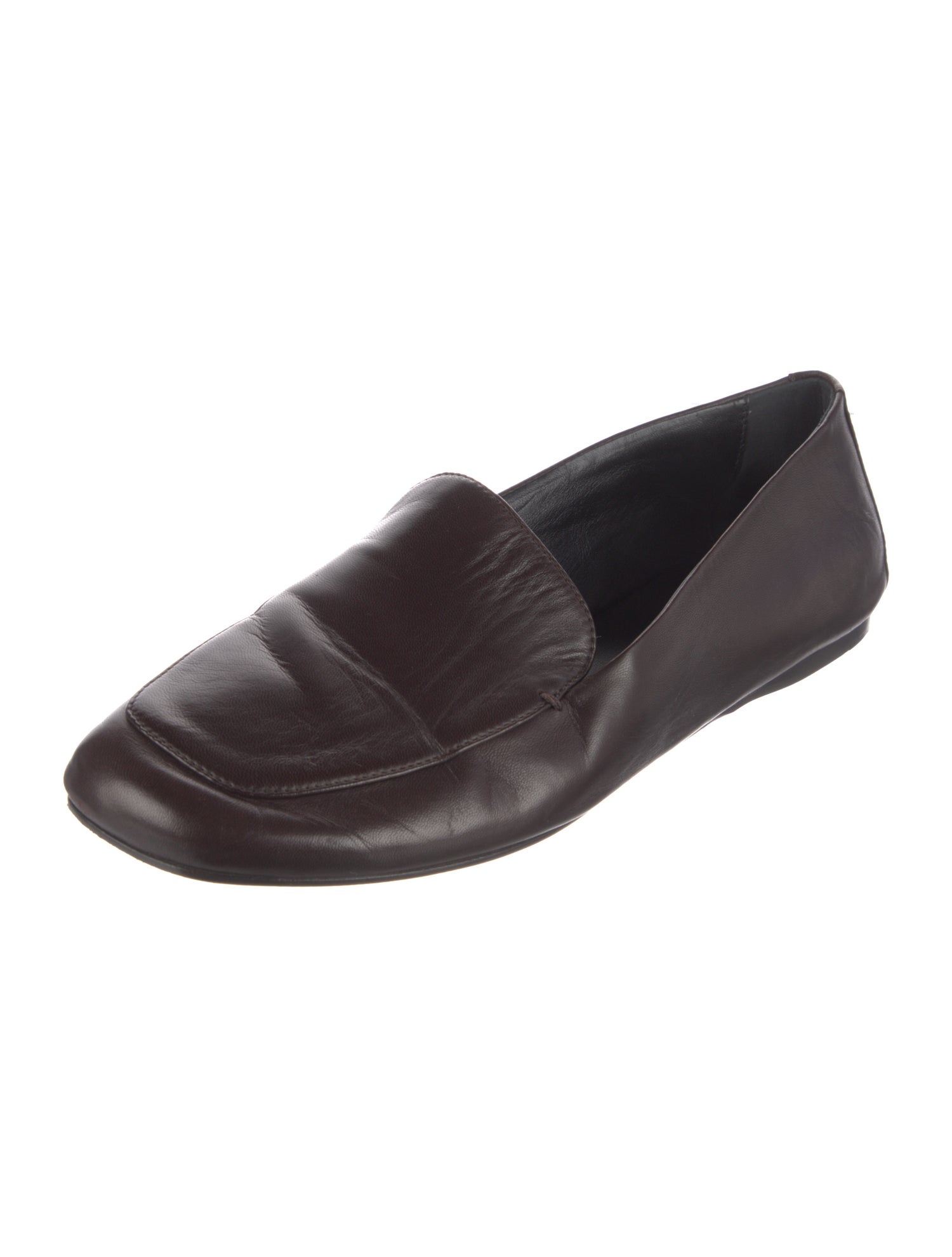 Khaite Leather Loafers