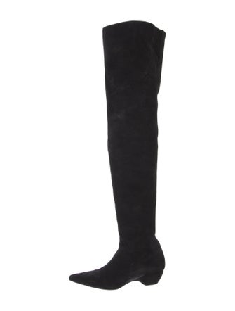 Khaite Suede Sock Boots