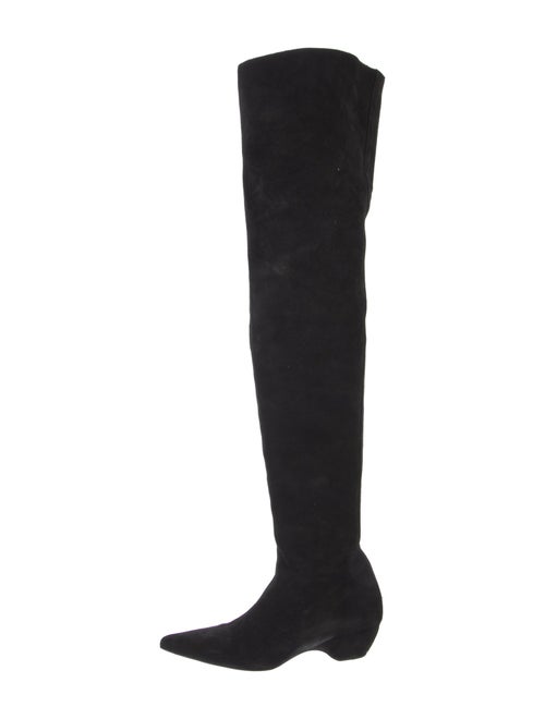 Khaite Suede Sock Boots