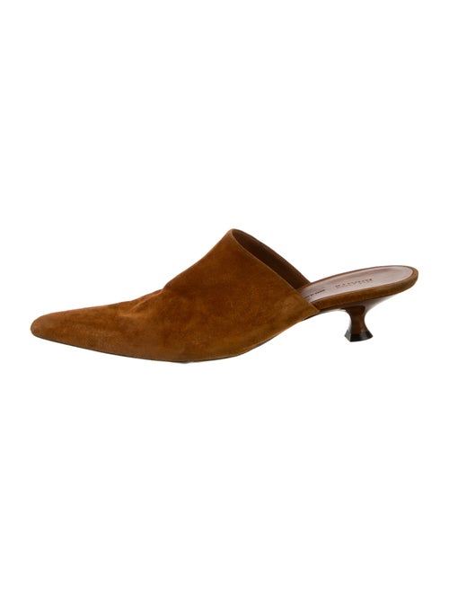 Khaite Suede Mules