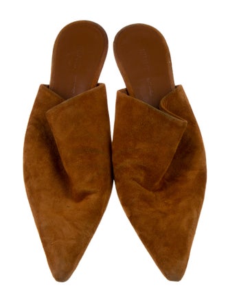 Khaite Suede Mules