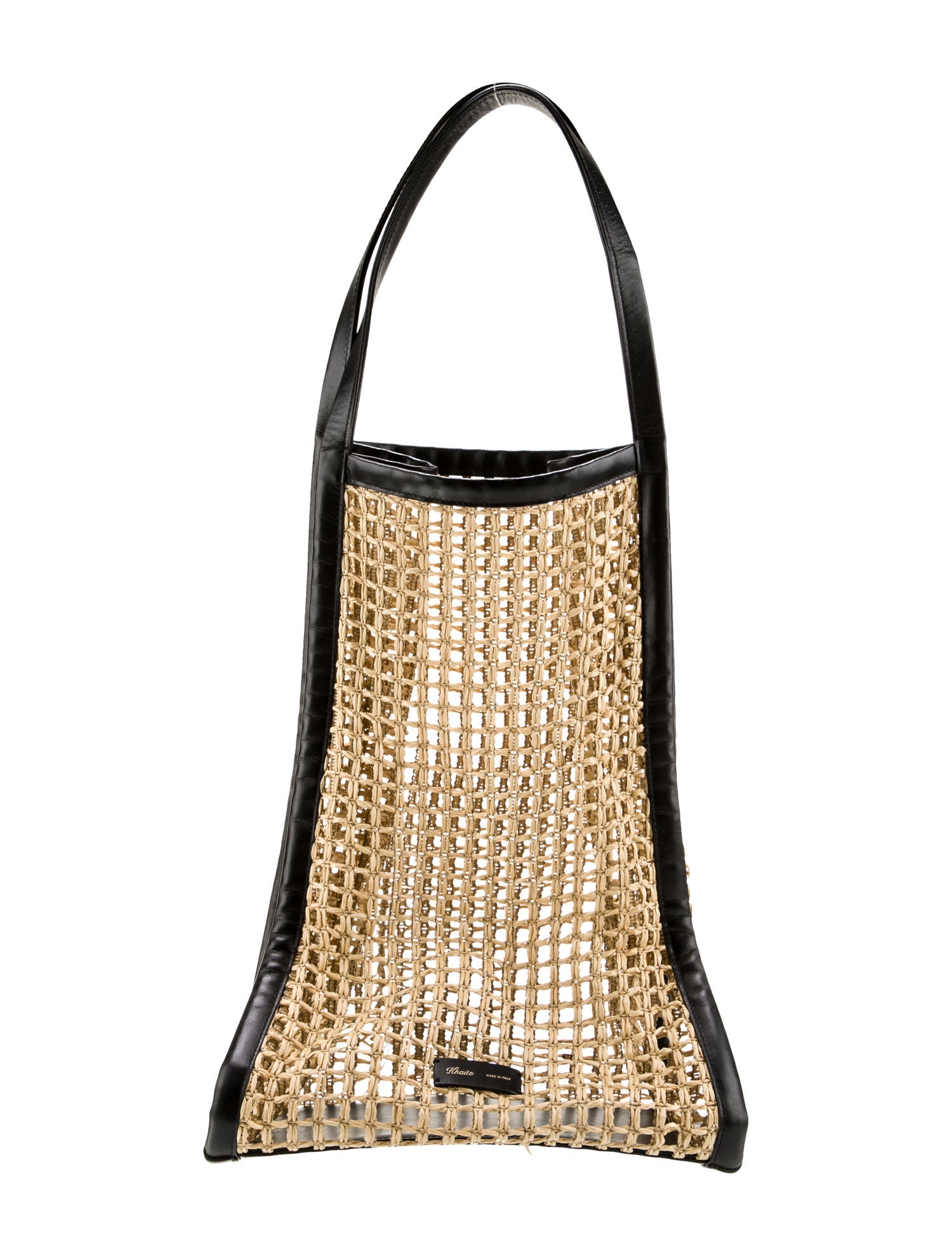 Khaite Raffia Bucket Bag