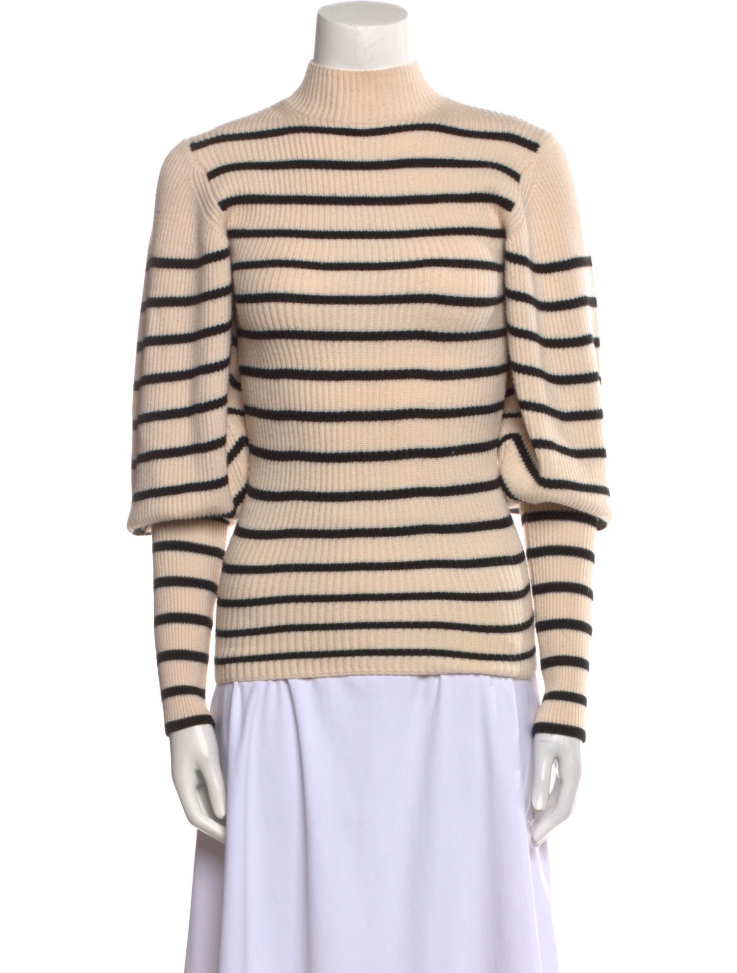 Khaite Wool Striped Sweater