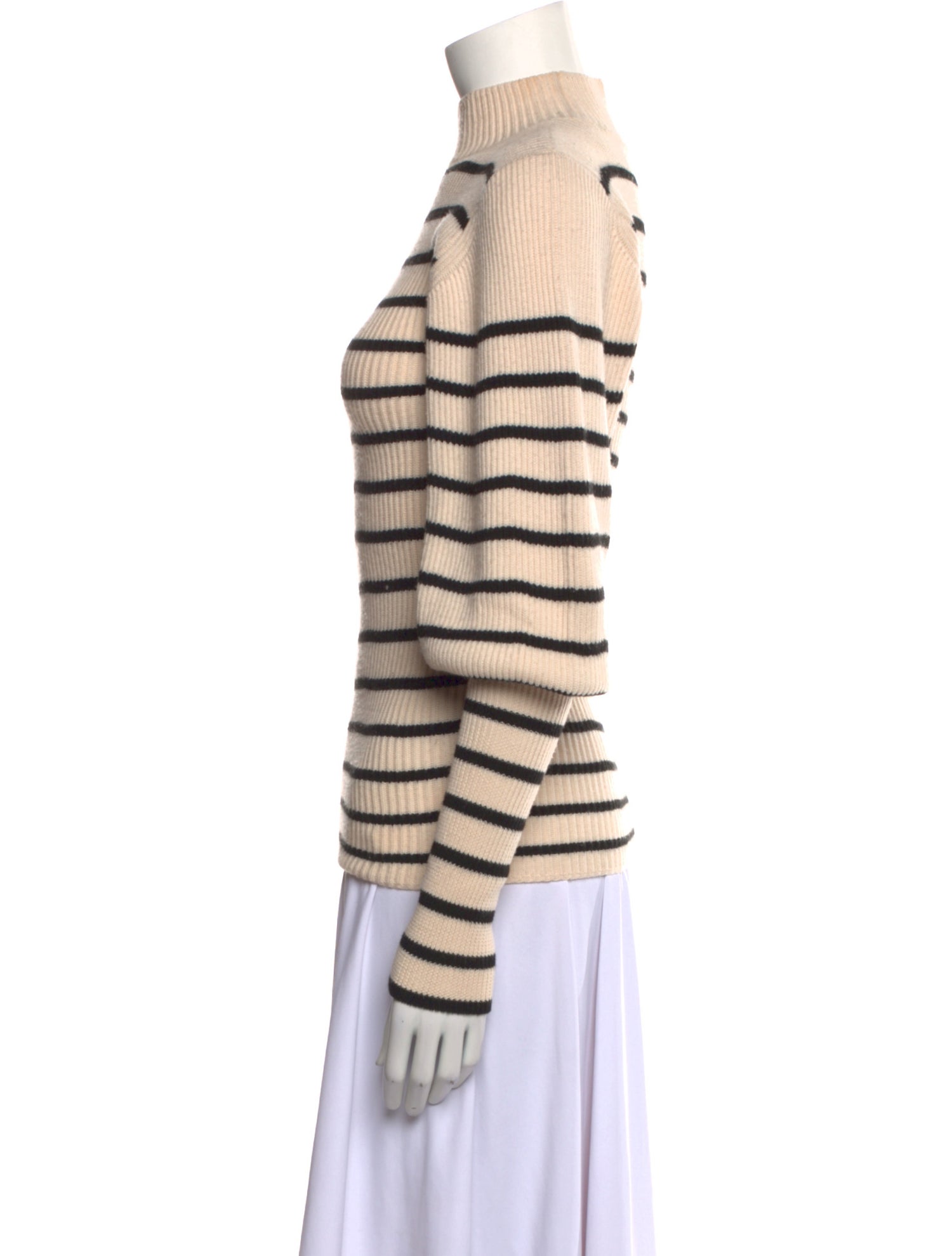 Khaite Wool Striped Sweater
