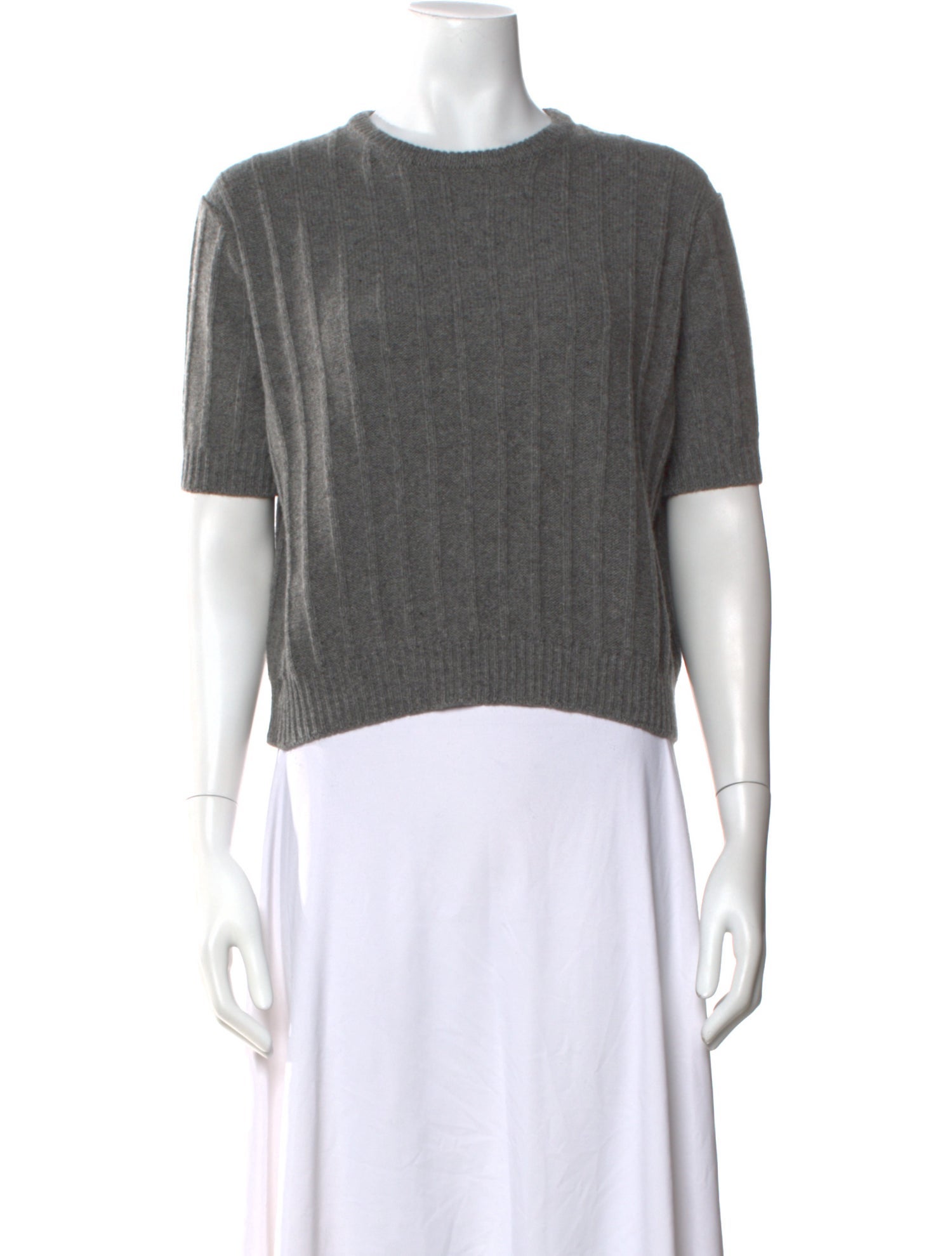 Khaite Cashmere Crew Neck Sweater