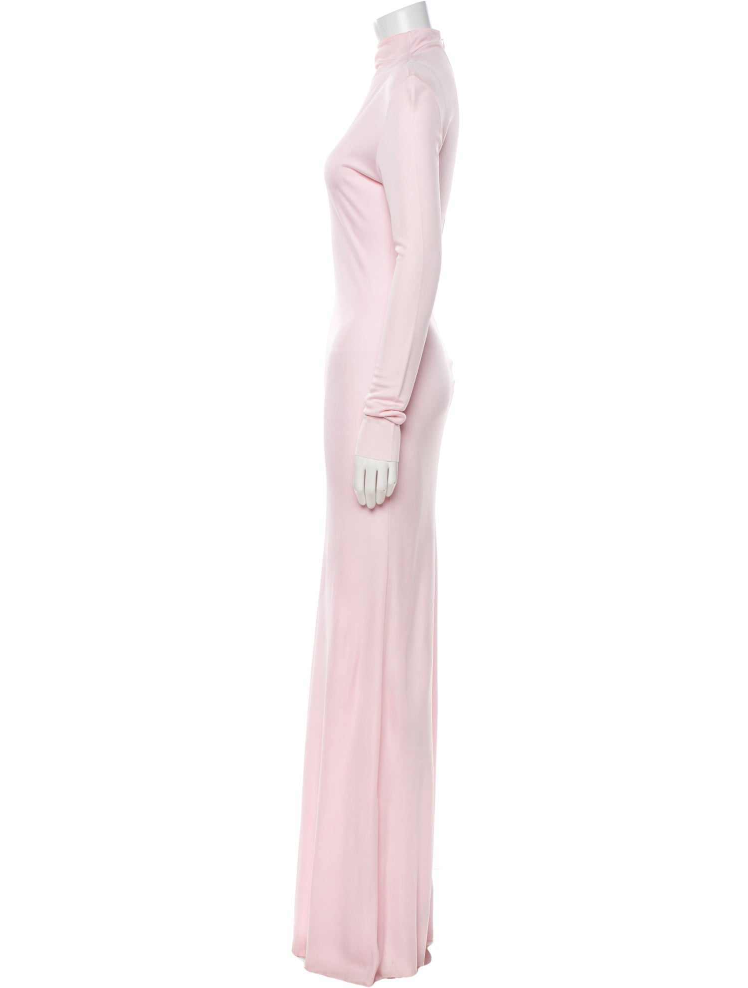 Khaite Turtleneck Long Dress
