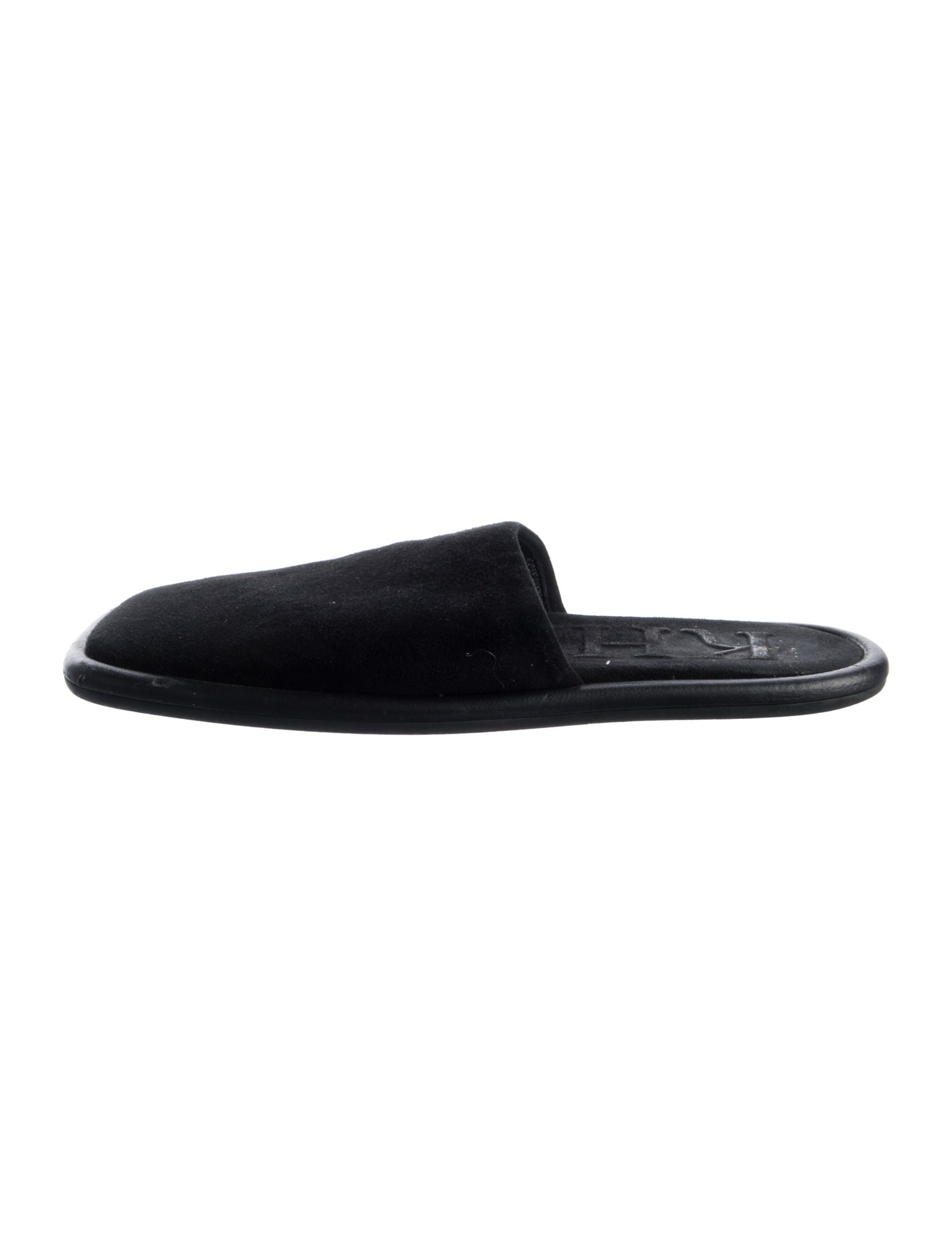 Khaite Suede Slides
