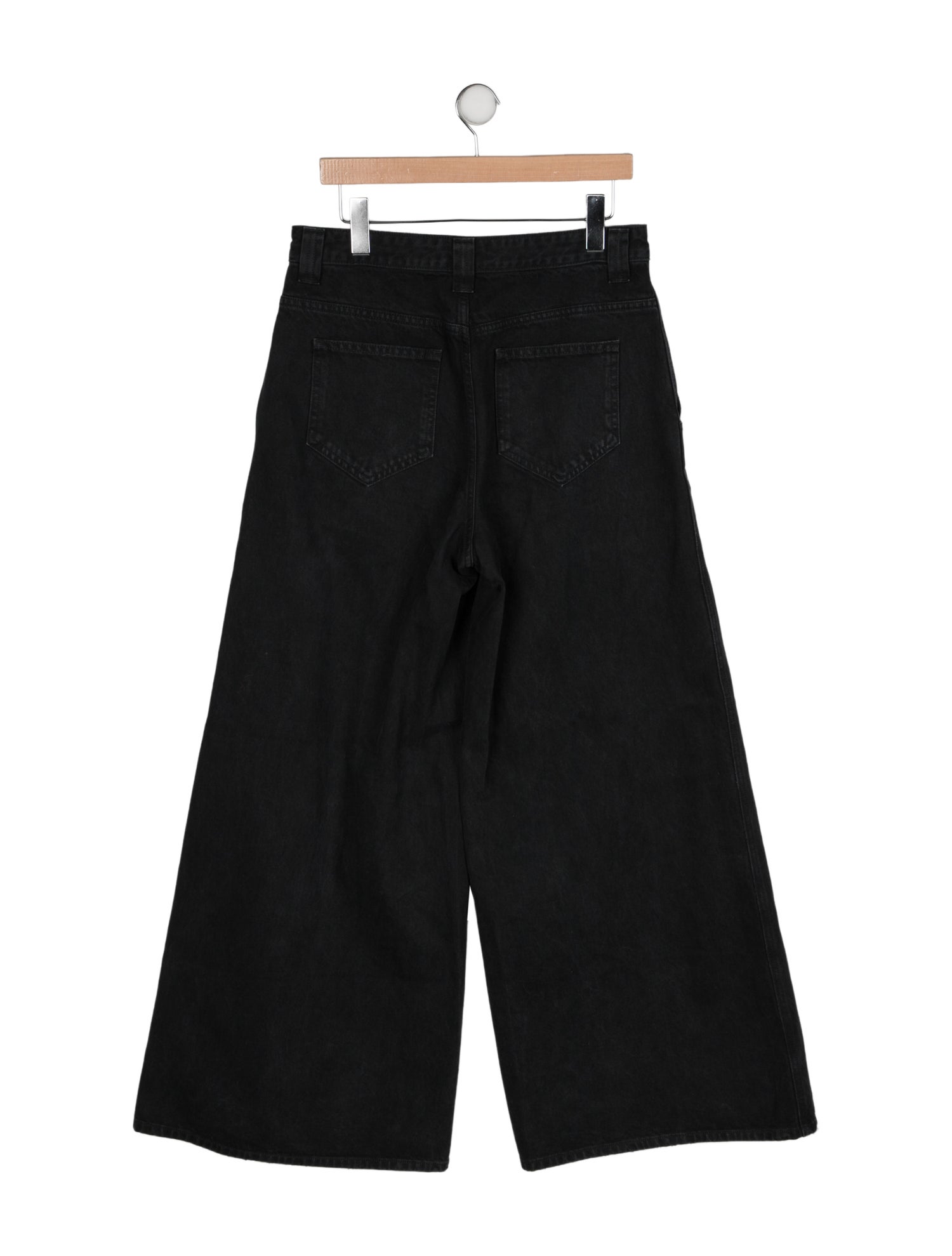 Khaite High-Rise Wide Leg Jeans