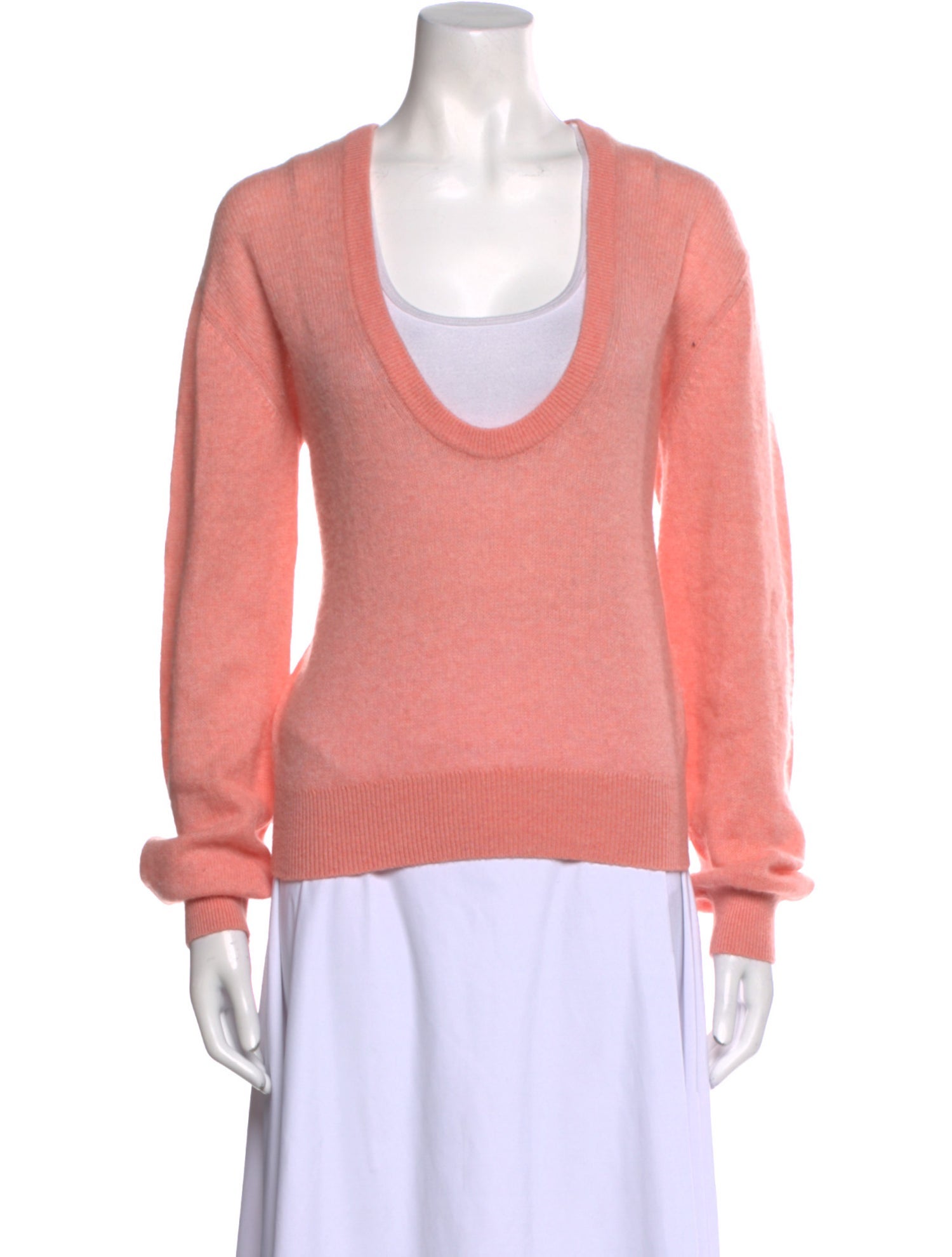 Khaite Cashmere Scoop Neck Sweater
