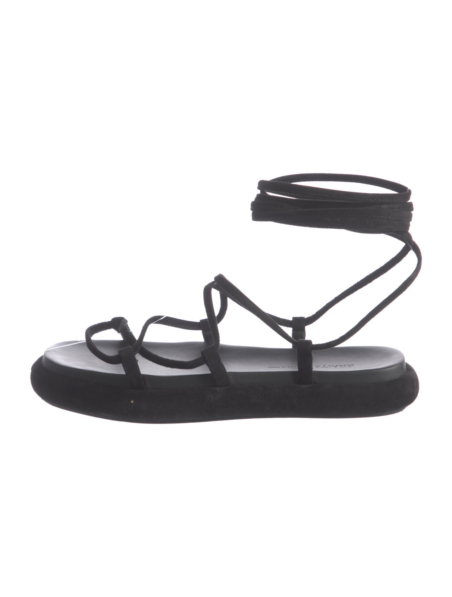 Khaite Suede Gladiator Sandals