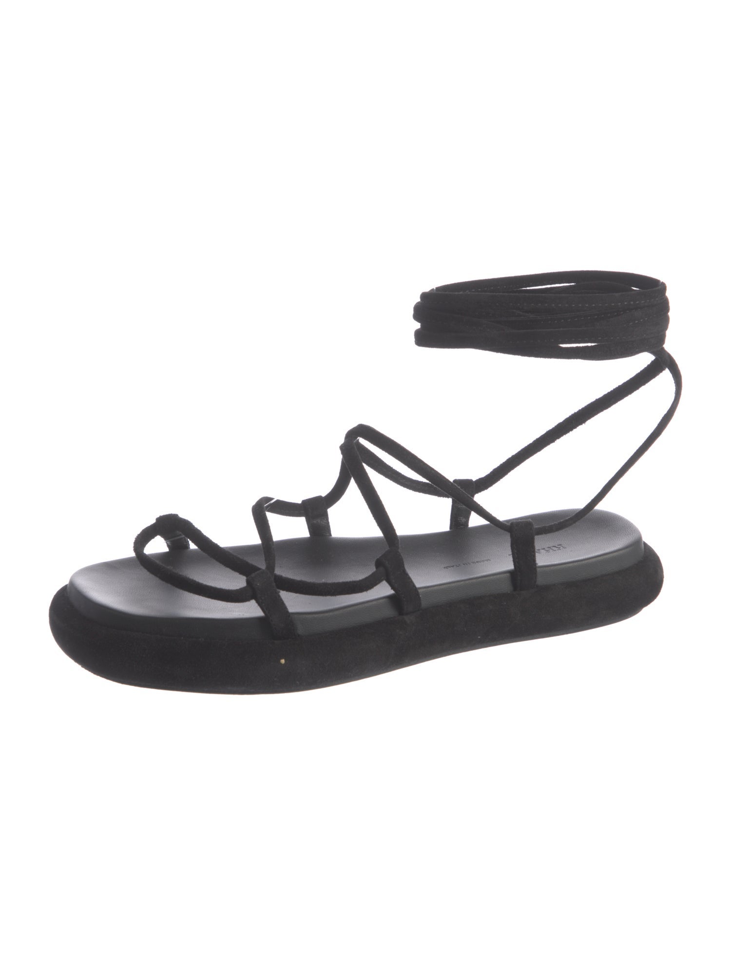 Khaite Suede Gladiator Sandals